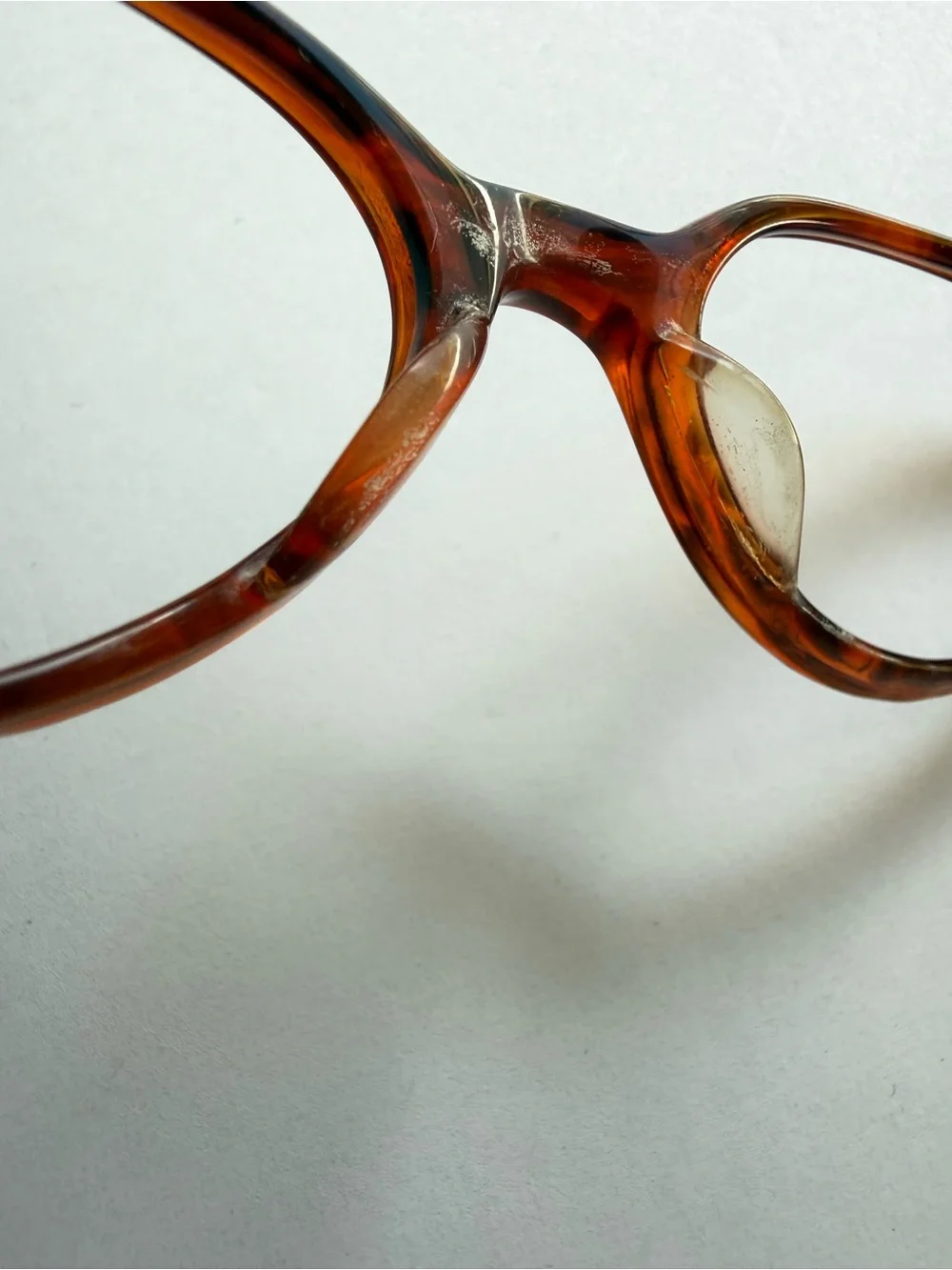 Vintage Italy Handmade Tortoise Shell Glasses Frames PC 2313